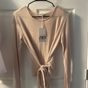 Zara cream colored long sleeve